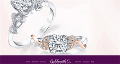 Desktop Screenshot of goldsmithjewelers.com